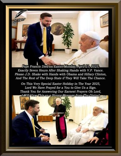 Pope Francis Died on Easter Monday