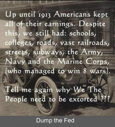 dump the Fed 67