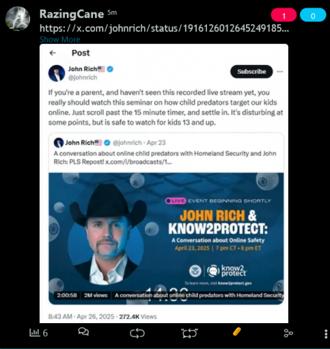 John Rich And Know to protect