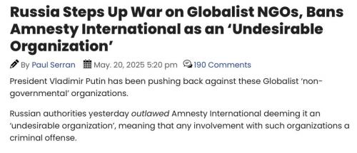 Russia & NGOs