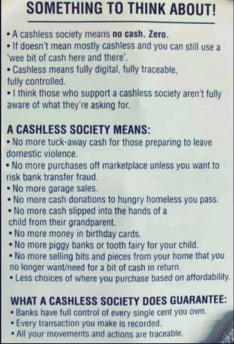 cashless is not cash free