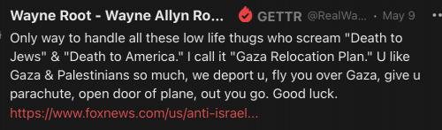 W Root Gaza relocate