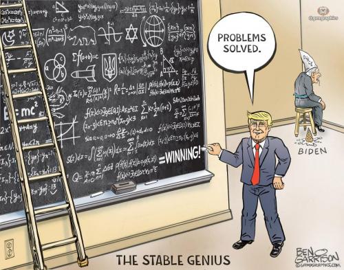 BEN GARRISON BIDEN DUNCE