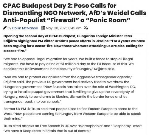 CPAC Budapest