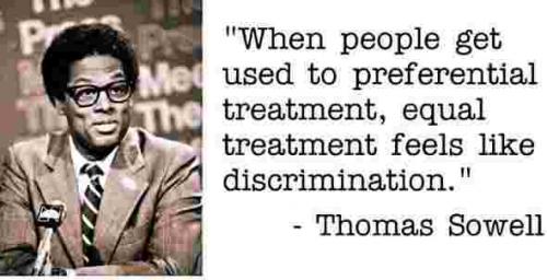 equal treatment is discriminatory