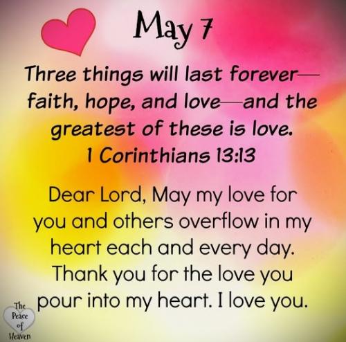 050725 - # things 1 Cor 13-13