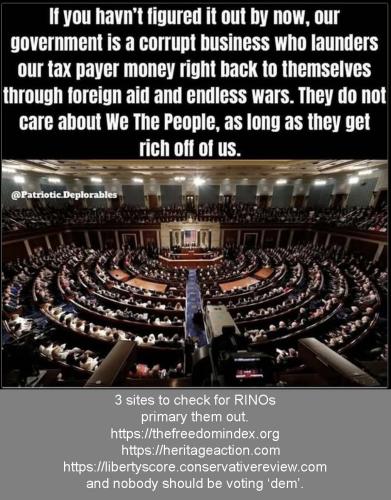 Gov getting rich