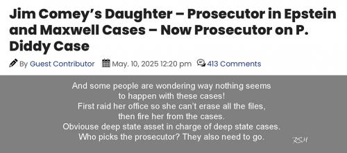 Comey's daughter