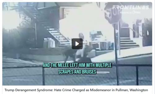 Trump Derangement Syndrome Pullman Washington screenshot
