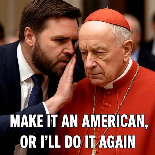 JD Vance Makeing Suggestion to Leo XIV