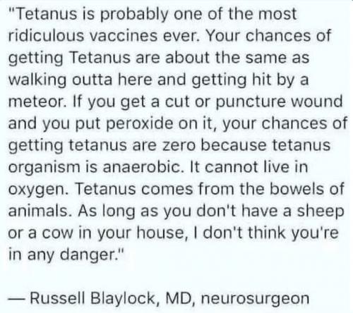 tetanus vax