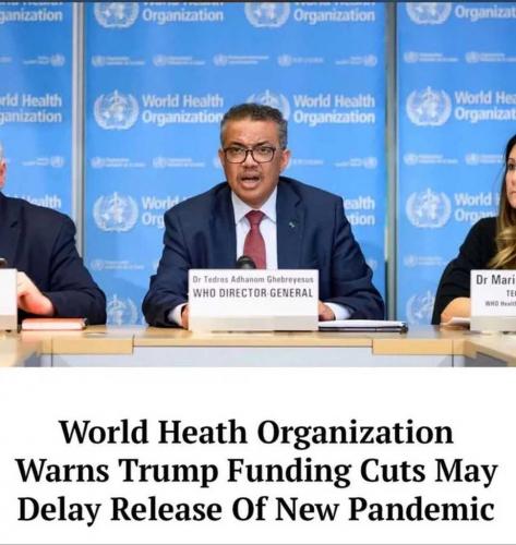 WHO WARNS