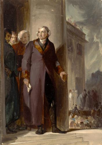 Study of Thomas Jefferson by Thomas Sully, 1823.