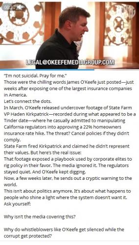 James_O'Keefe_State_Farm_Insurance_Scam