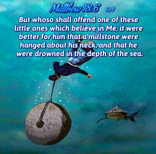 CHILDREN BIBLE MATTHEW 18 6