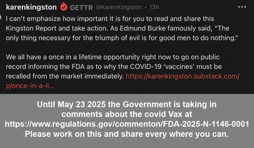 vax comments