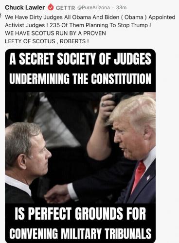 Tribunals for judges