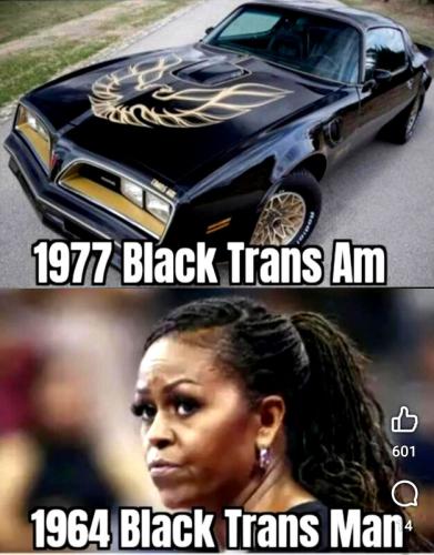 Black Trans Am and Black Trans Man