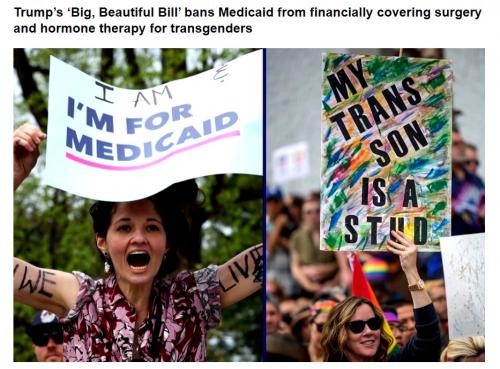 Big Beautiful Bill Ban's Trans Mediccare