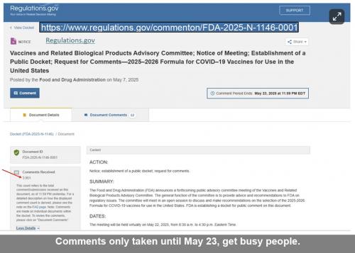 vax comments5-23