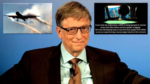 Bill Gates is Spraying Chemtrails and Causing Mass Psychosis and Suicide