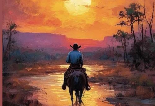 Off into the sunset