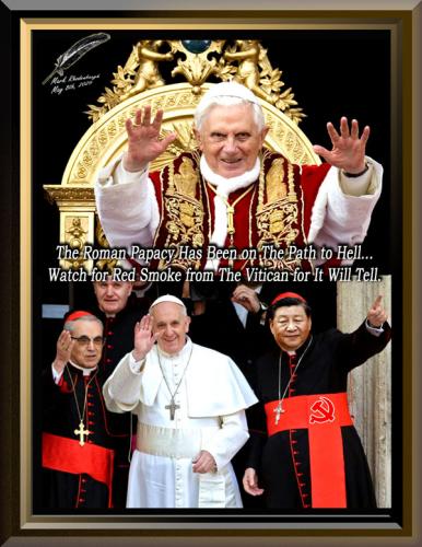 Red Smoke from The Vatican