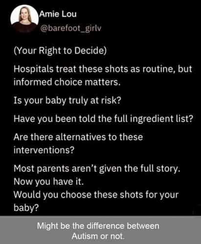 routine shots no