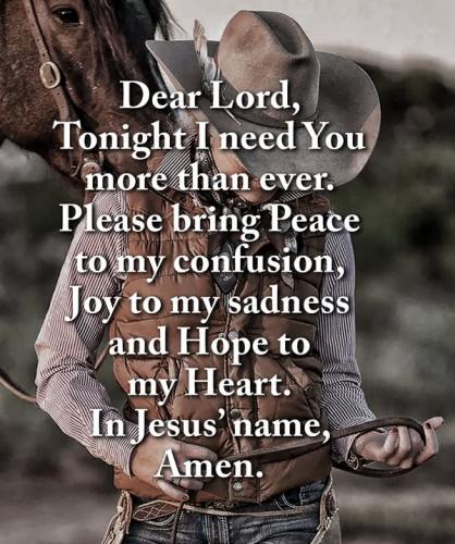 Dear Lord I need you