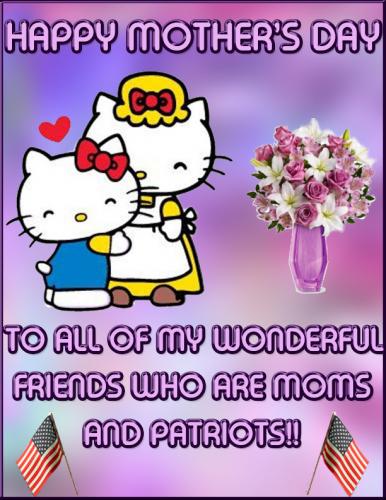 hELLO kITTY AND mOM mOTHERS dAY