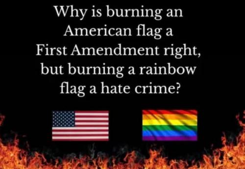 Why is burning a gay flag a hate crime.960px