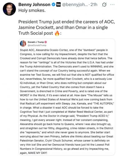 TRUMP AOC