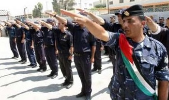 NAZI Hamas Nazi Salute