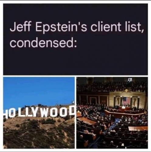 Epstein's client list