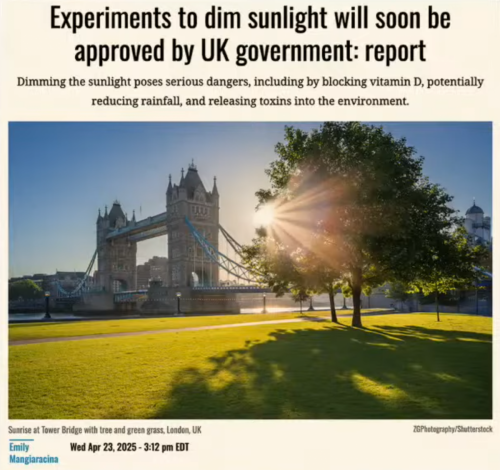 sunlight power grab