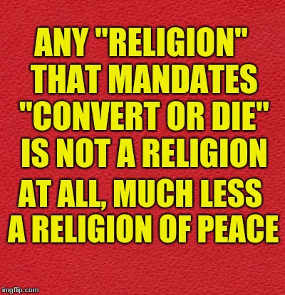 CONVERT OR DIE
