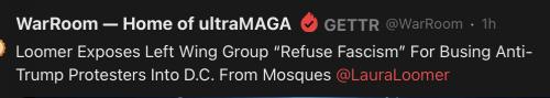 muslims bused to DC