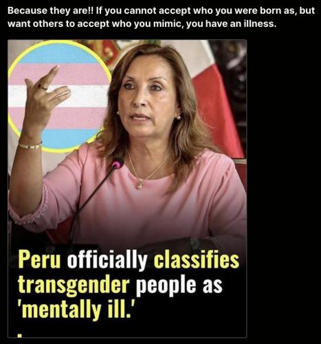 Peru trans mental