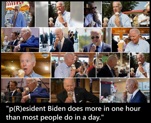 biden eats icecream