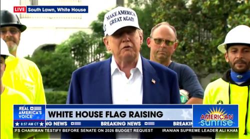 White House Flag Raising ~Movie Magic Cover~
