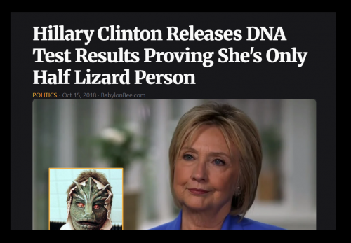 Hillary Is A Lizzid