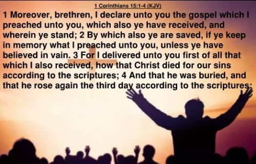 1 Cor 15.1b