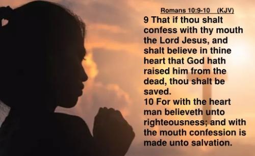 Romans 10.9c