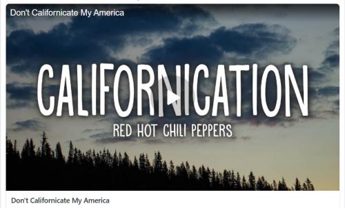 Californication screenshot