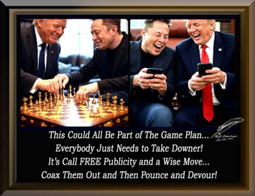 Trump and Musk ~Players of The Game~ copy