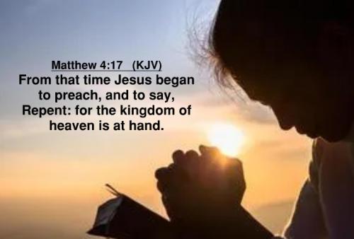 Matt 4.17