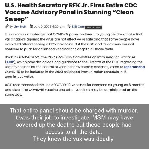 RFKj fires all VAP