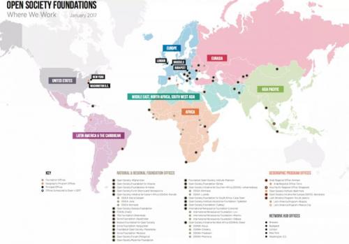 George Soros AKA (((György Schwartz))) Worldwide Soft Power Empire ...