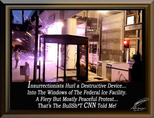 LA Riots Firery utostly Peaceful