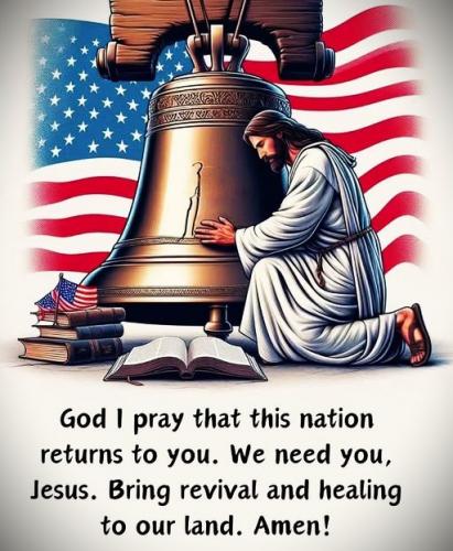 061525 - Jesus & Liberty bell